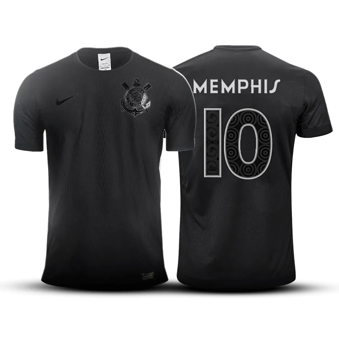 Camisa Corinthians Away 2024/25 – Memphis 10 – Masculina Torcedor
