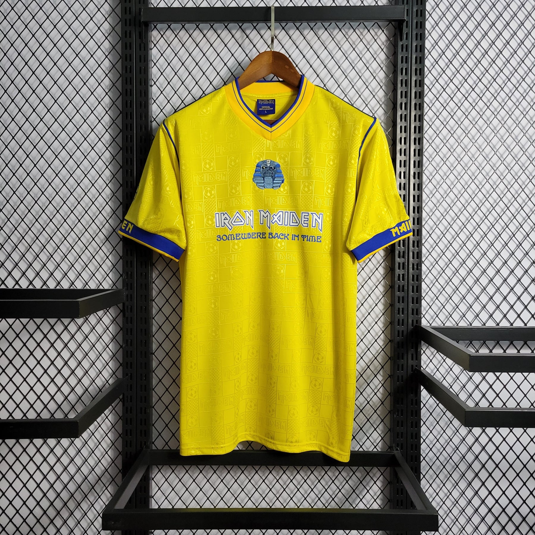 Camisa West Ham Iron Maiden 2008 Retrô Masculina