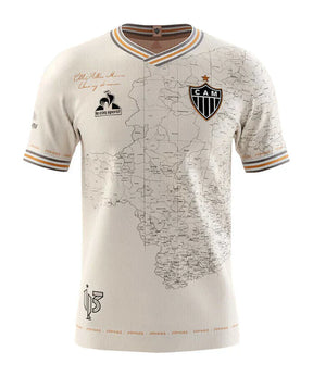 Camisa Atlético Mineiro 21/22 - Le Coq Sportif manto da massa 113 anos