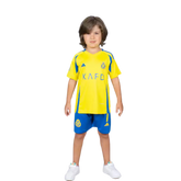Kit Infantil Al-Nassr 24/25 - Home - CRISTIANO RONALDO