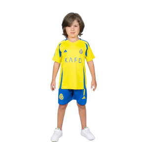 Kit Infantil Al-Nassr 24/25 - Home - CRISTIANO RONALDO
