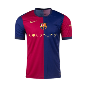 Camisa Barcelona 24/25 COLDPLAY - Masculina - Modelo Torcedor - Azul