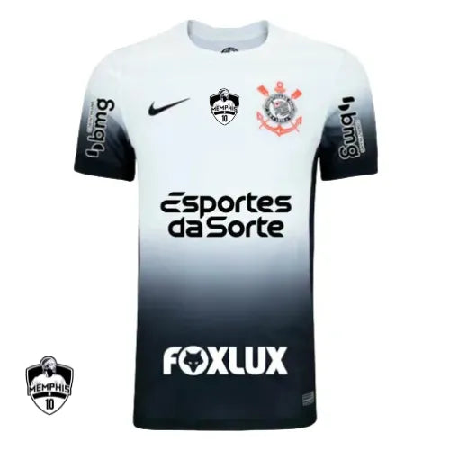 Camisa Corinthians Home 24/25 - Branca #Memphis10