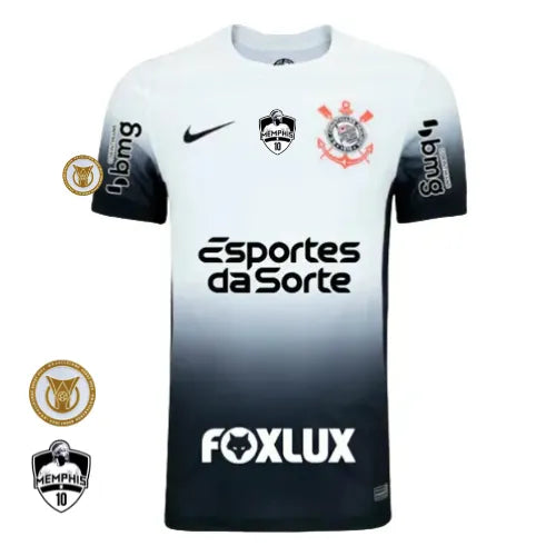 Camisa Corinthians Home 24/25 - Branca #Memphis10