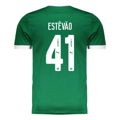 Camisa Palmeiras Home 25/26 Jogador - Verde #Estêvão41