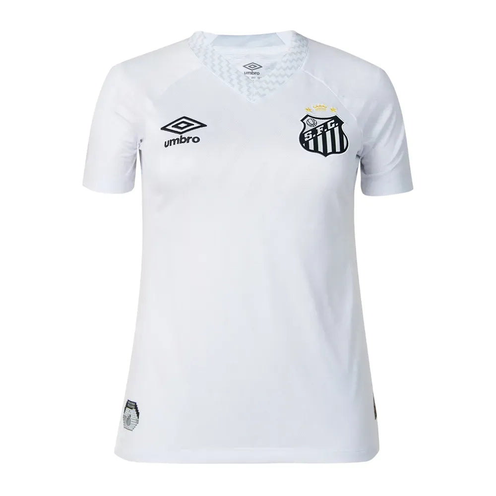 Camisa Santos Feminina Home 25/26 - Branca